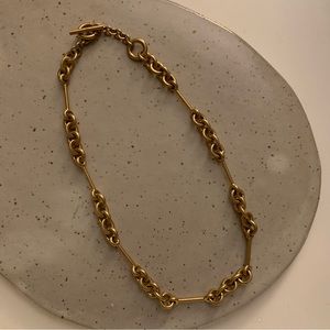 Madewell Chain Link Toggle Necklace